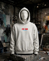 Premium Oversized Sweatshirt (Bone): Stop Abuse
