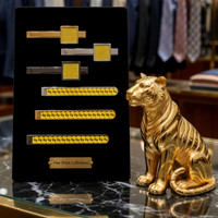 Neck Tie Bars: Cat Paws