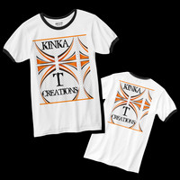 Men's Basic Ringer T-Shirt (Back): Vicere