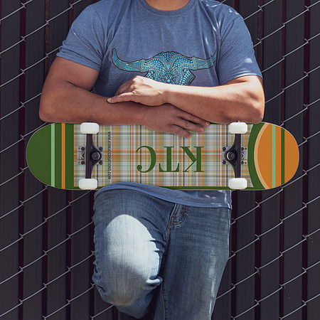 Skateboard: Aston Plaids 2 [discounts on checkout]