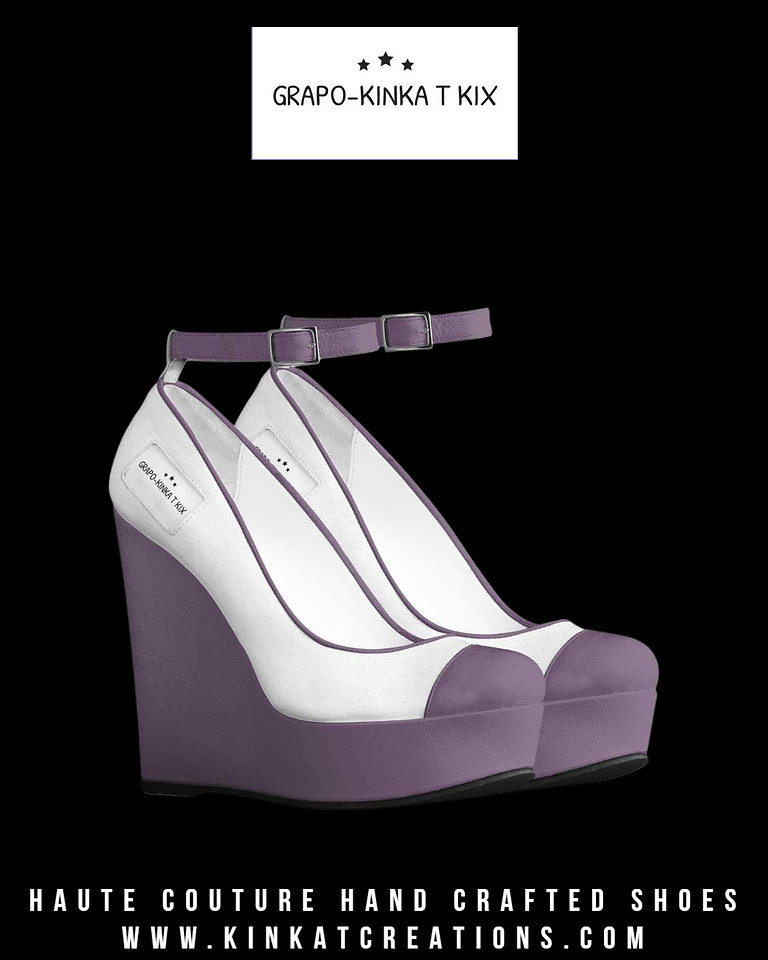 Ankle Strap Wedges: Grapo