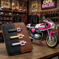 Neck Tie Bars (Pink): Cafe Racer
