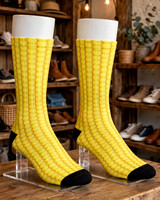 Crew Socks: Flying In Golden Sky