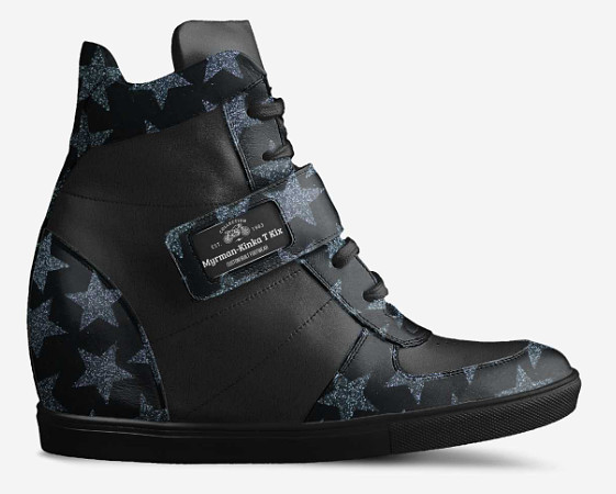 High Top Wedge Sneakers - Myrman