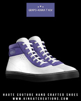 Vintage High Top Shoes: Grapo