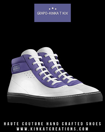 Vintage High Top Shoes: Grapo