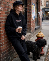 Premium Oversized Sweatshirt: 24x7x365 Never Give Up (RTW)