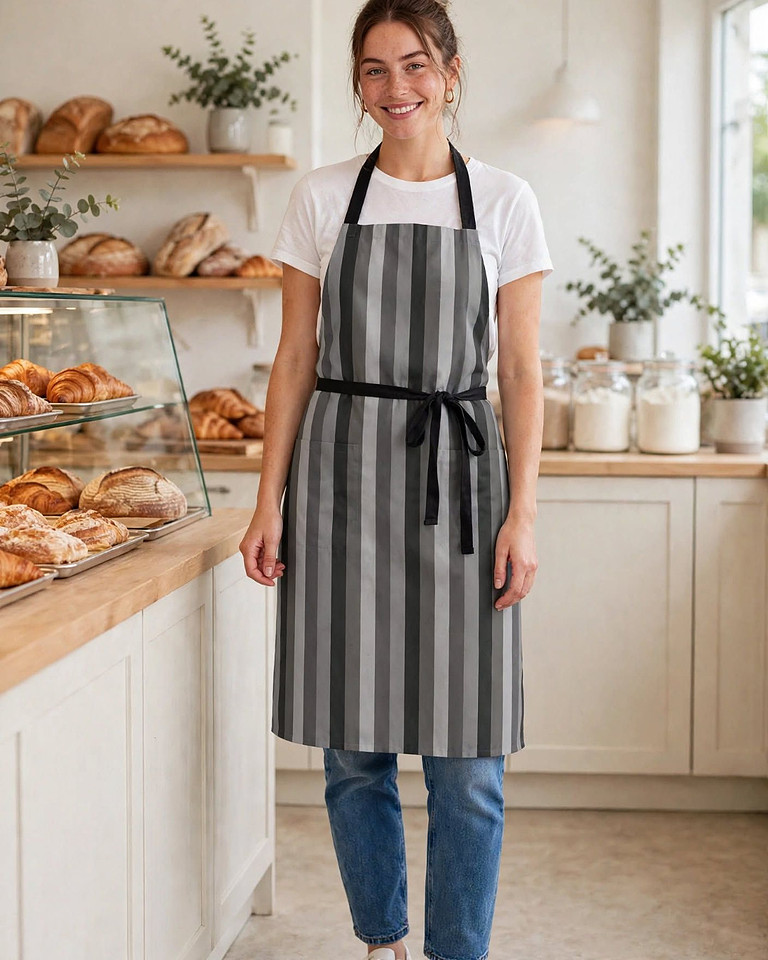 Apron: Être Modeste (Modest Being)