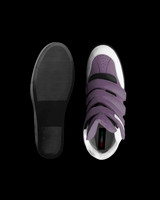 Velcro Wedge Sneakers: Grapo