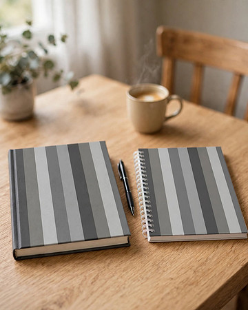Hard Cover & Spiral Journals: Être Modeste (Modest Being)