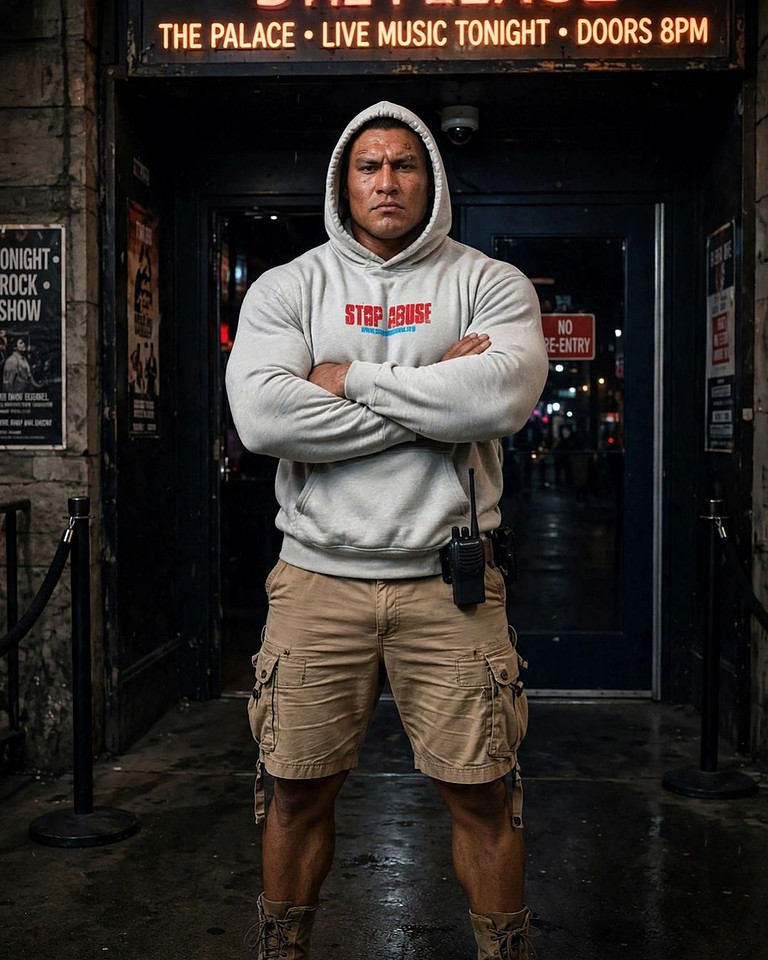 Premium Oversized Sweatshirt (Bone): Stop Abuse