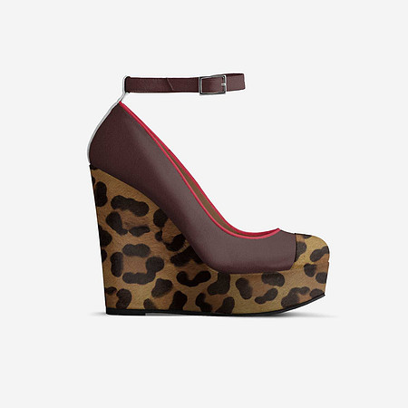 Ankle Strap Wedges: Levito