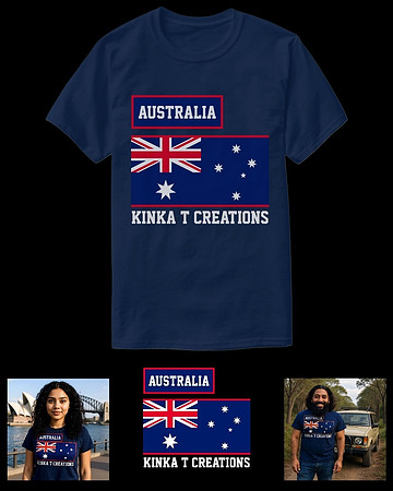 Basic Dark T-Shirt: Australia