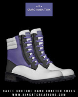 Zip Military Boots: Grapo