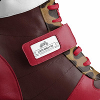 High Top Wedge Sneakers: Levito