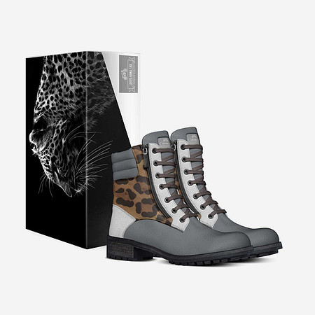 Zip Military Boots: Levito