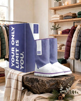 Flap Mid-Boots: Grapo