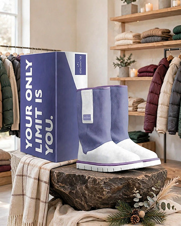Flap Mid-Boots: Grapo