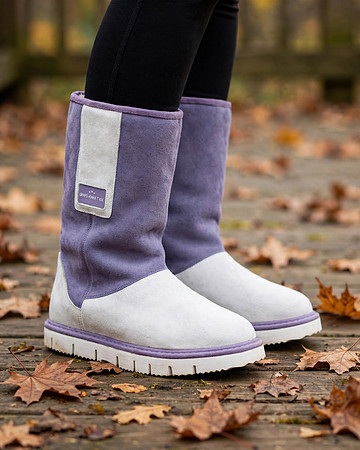 Flap Mid-Boots: Grapo