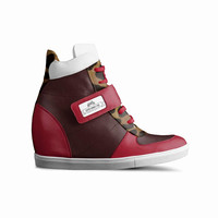 High Top Wedge Sneakers: Levito