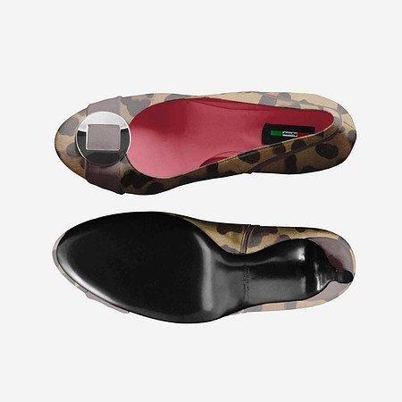 Stiletto Buckle High Heels: Levito