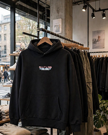 Premium Oversized Sweatshirt: 24x7x365 Never Give Up (RTW)