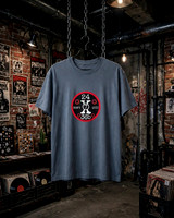 Oversized T-Shirt (Navy): 24x7x365 Don't Quit