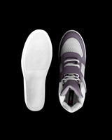 High Top Wedge Sneakers: Grapo