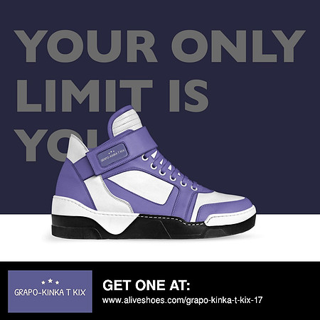 Fashion Strap High Tops: Grapo