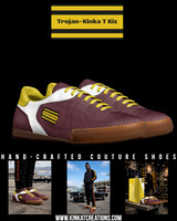Soccer Style Stitched Shoes: Trojan
