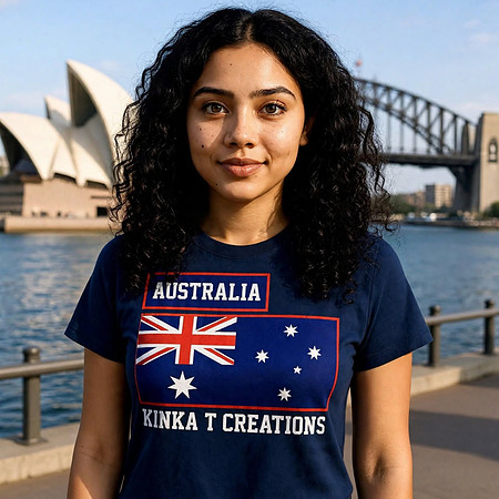 Basic Dark T-Shirt: Australia