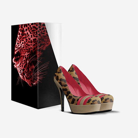Striped Platform Pumps: Levito