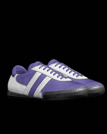 Indoor Soccer Style Striped Shoes: Grapo