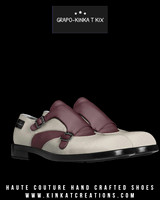Traditional Monk Strap Shoes: Grapo