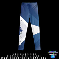 Courage (White): Hand-Sewn Leggings