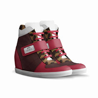 High Top Wedge Sneakers: Levito