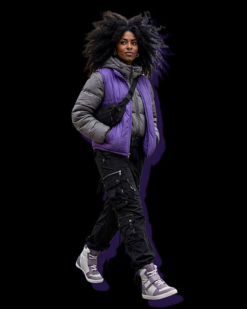 High Top Wedge Sneakers: Grapo