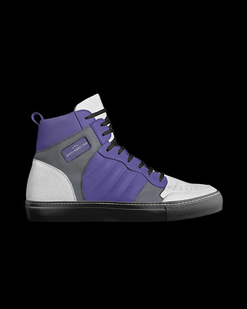 Retro Basketball High Tops: Grapo
