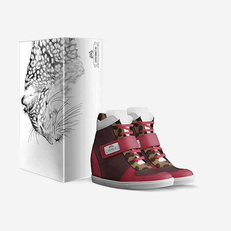 High Top Wedge Sneakers: Levito
