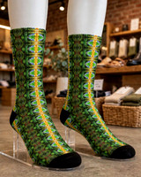 Crew Socks: Kaleidoscope Yuba