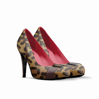Stiletto Buckle High Heels: Levito