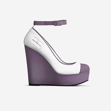 Ankle Strap Wedges: Grapo