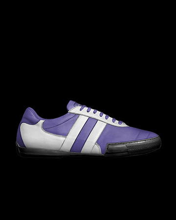 Indoor Soccer Style Striped Shoes: Grapo