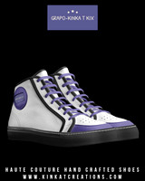 Sporty High Top Sneakers: Grapo