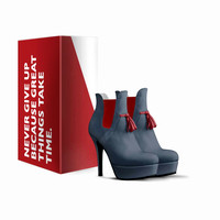 Tassels Platform Pumps: Reblu
