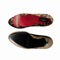Striped Platform Pumps: Levito