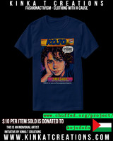 Basic Dark T-Shirt (Navy): Kojo From Gaza