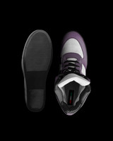 Lace-Up Wedge Sneakers: Grapo