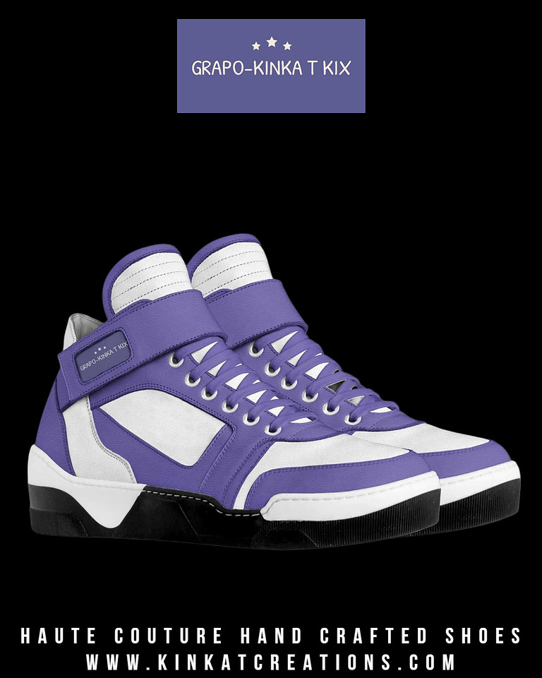 Fashion Strap High Tops: Grapo