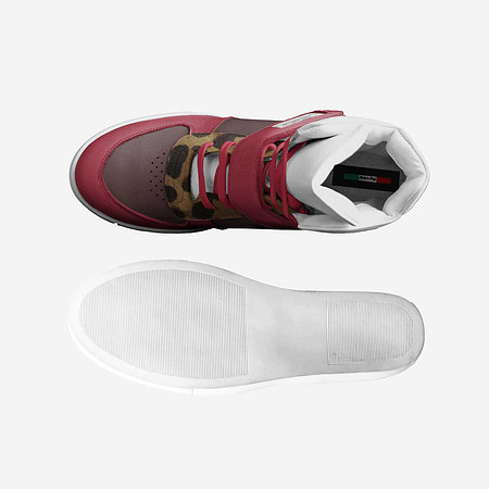 High Top Wedge Sneakers: Levito
